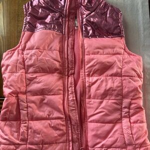 Pink Kids Puffer Vest